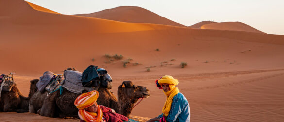 Wüste in Marokko