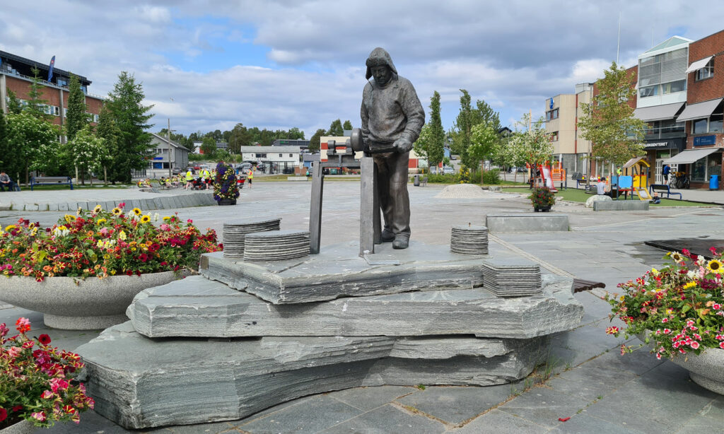 Sentralpark in Alta, Norwegen