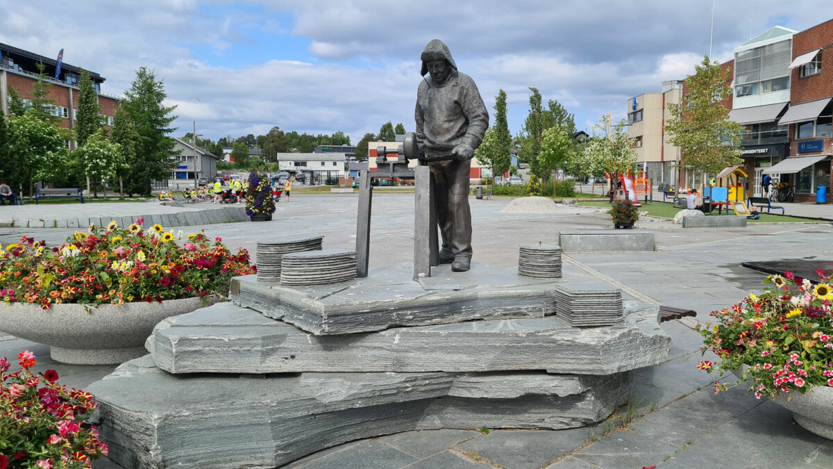 Sentralpark in Alta, Norwegen