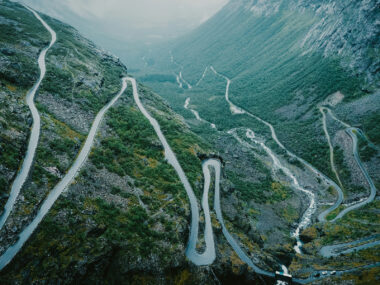 Trollstigen, Åndalsnes, Norwegen