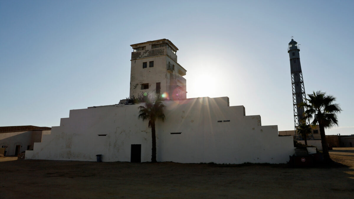 Festung und Leuchtturm in Cadiz