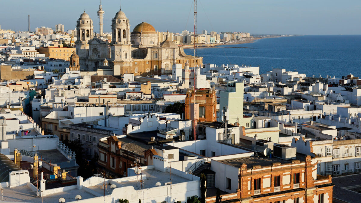 Blick über Cadiz