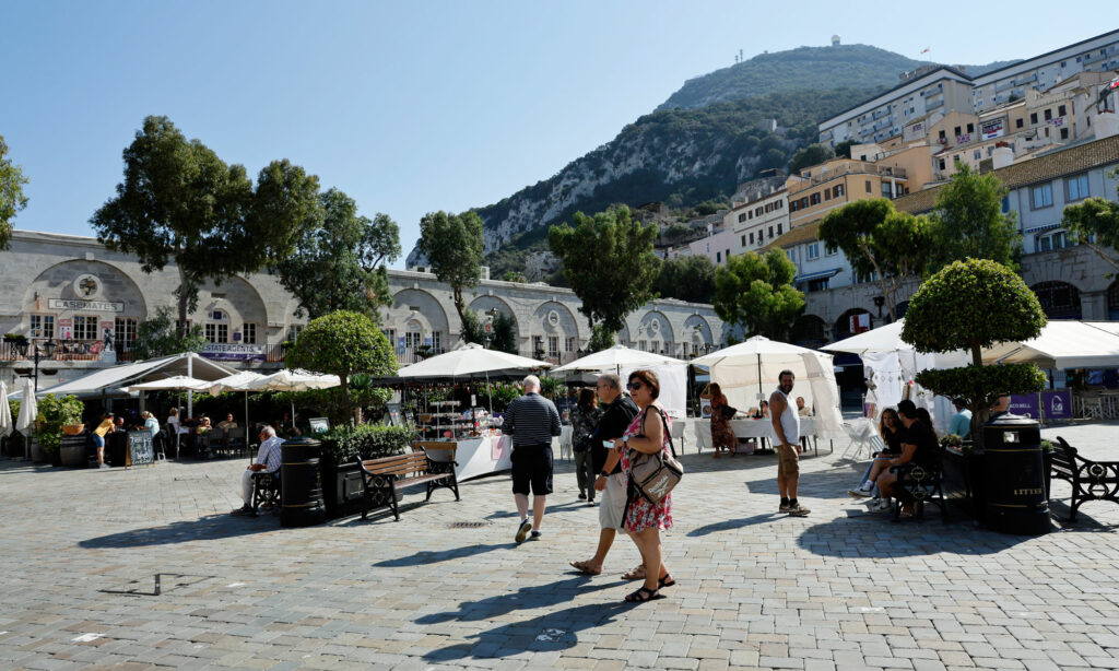 Casemates Square in Gibraltar