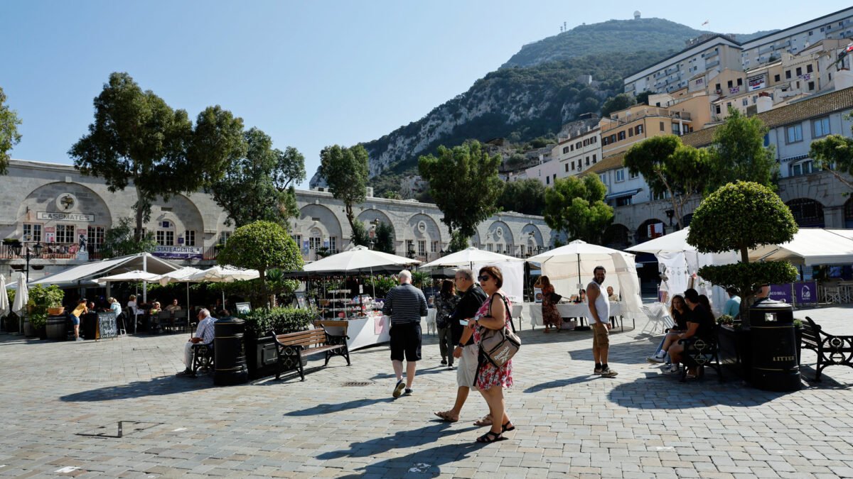 Casemates Square in Gibraltar