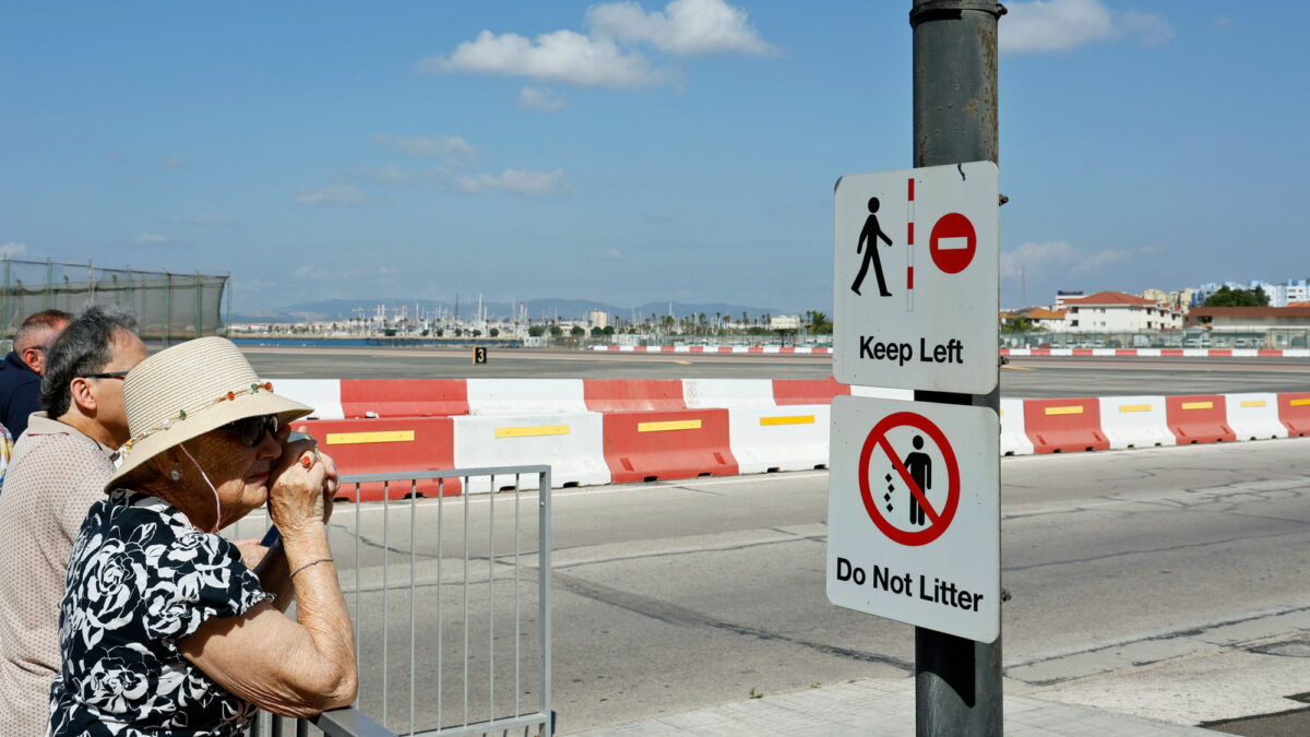 Flughafen in Gibraltar