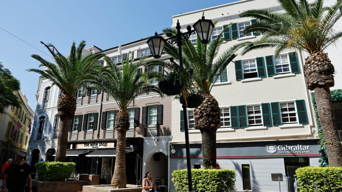 Main Street in Gibraltar