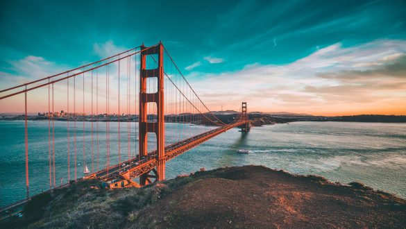 Golden Gate Bridge in San Francisco, USA