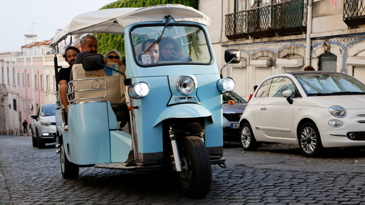 Tuk Tuk in Lissabon