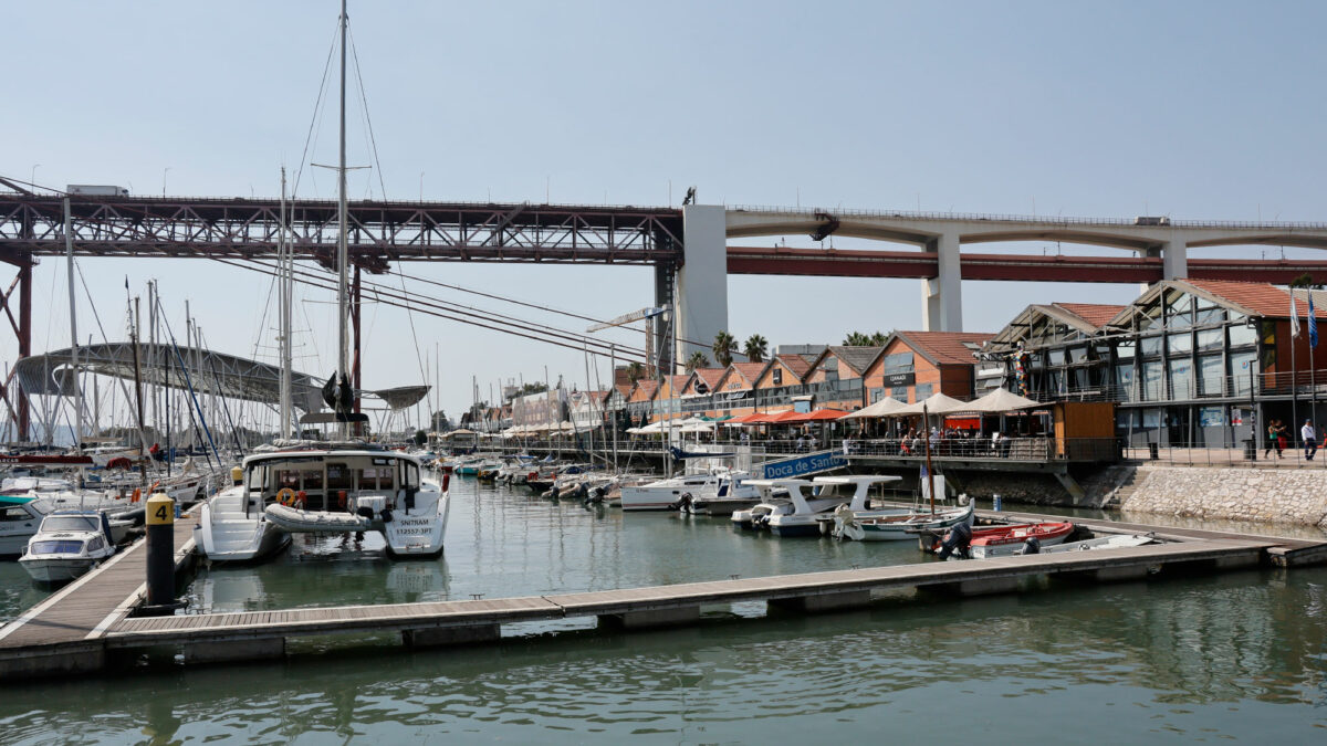 Yachthafen in Lissabon