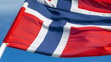 Norwegen-Flagge