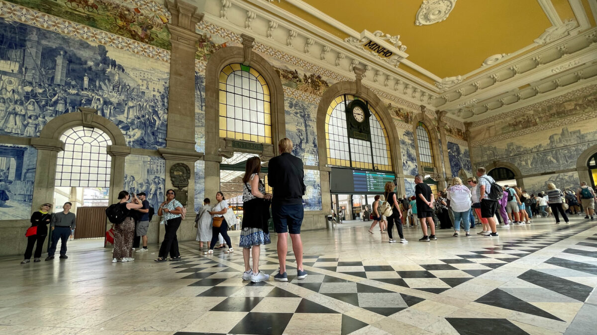 Bahnhof São Bento in Porto