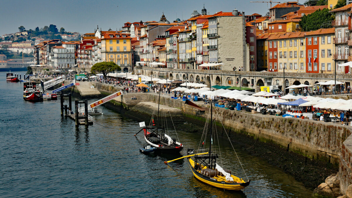 Ufer des Douro in Porto