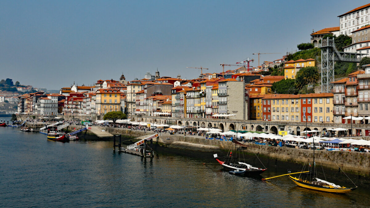 Ufer des Douro in Porto