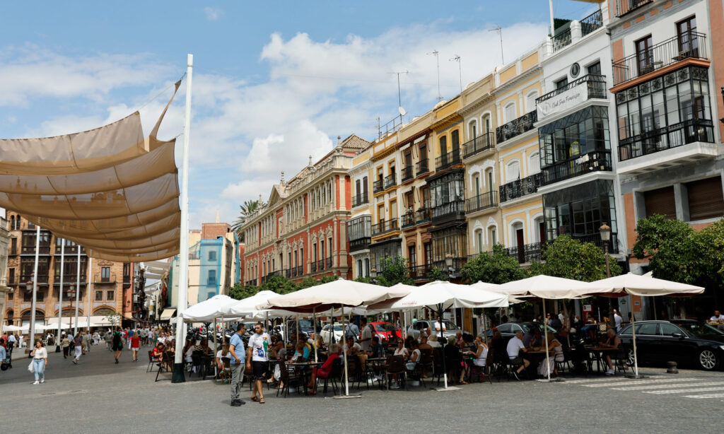 Plaza de San Francisco in Sevilla