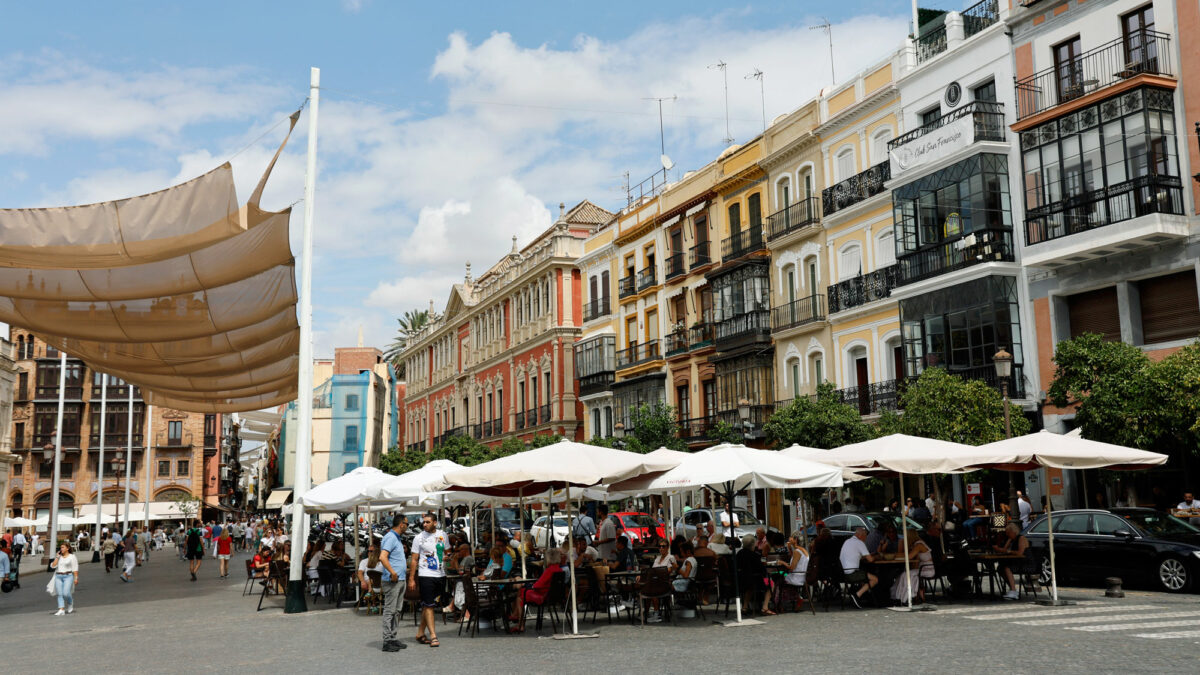 Plaza de San Francisco in Sevilla
