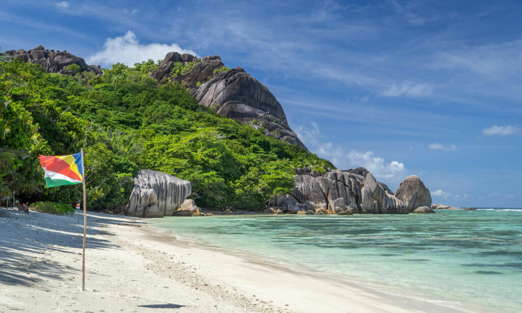 Strand auf den Seychellen