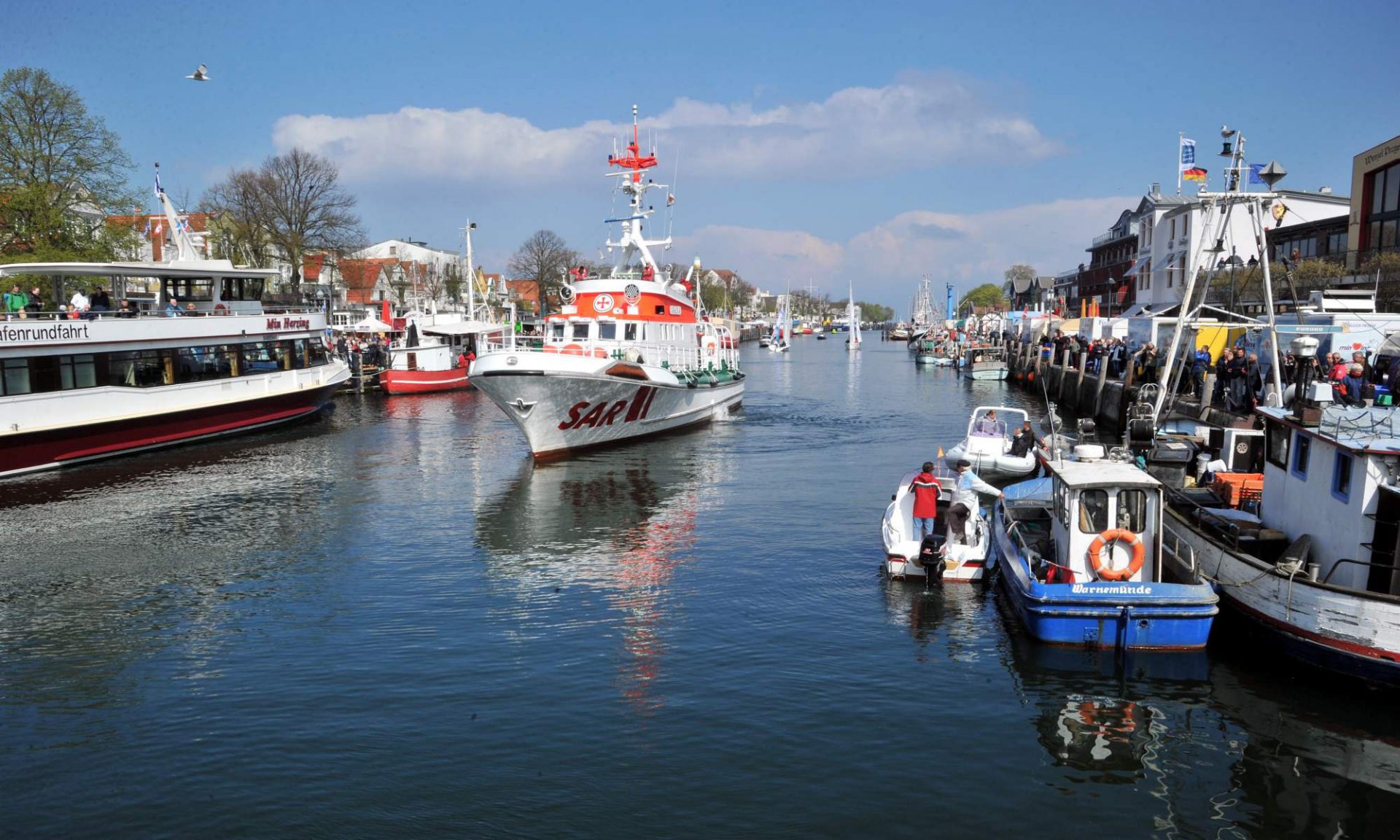 Alter Strom in Warnemünde