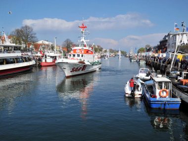 Alter Strom in Warnemünde